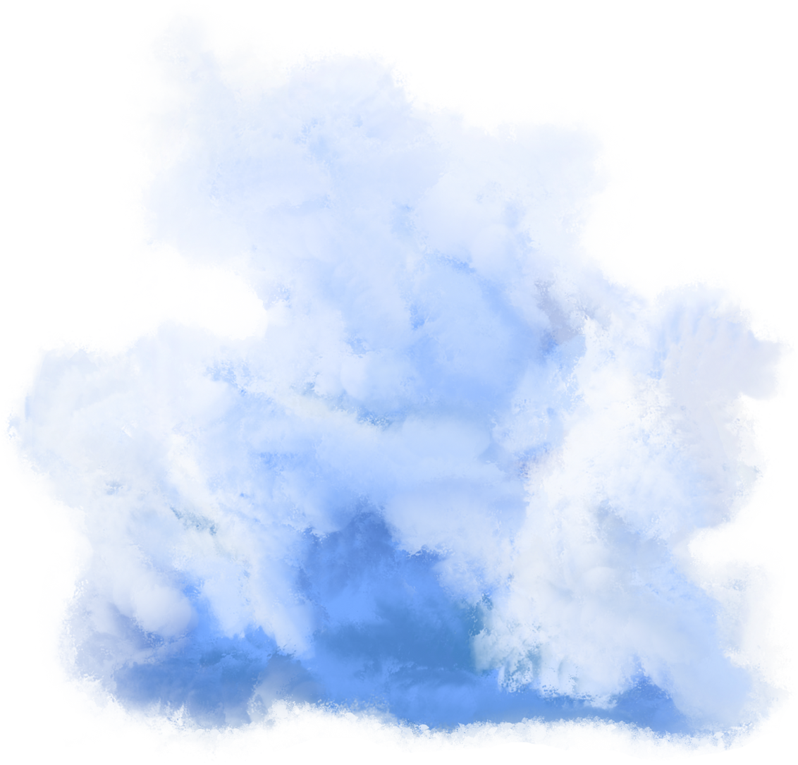 Blue Cloud Art 